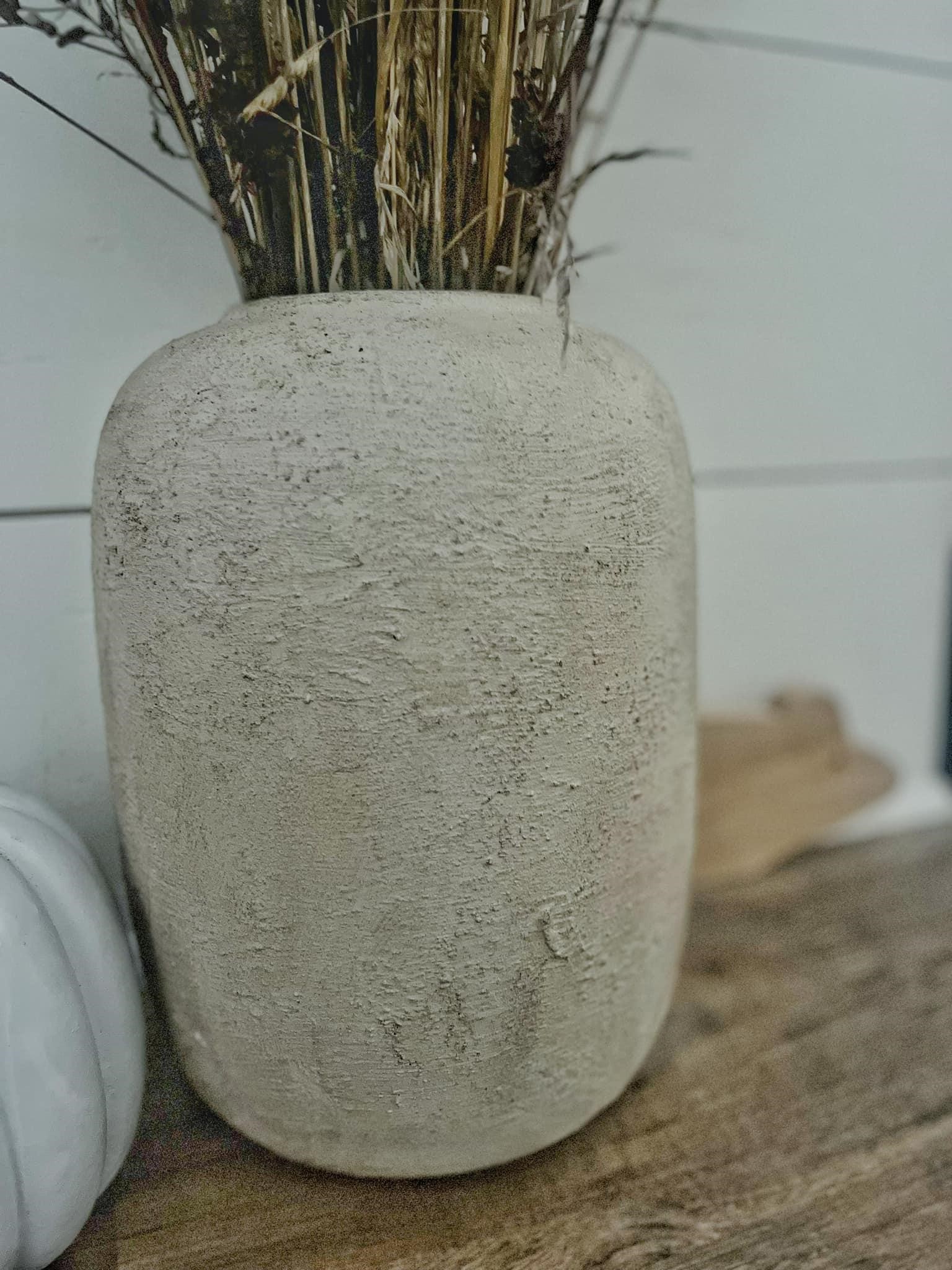 DIY Stoneware from a Thrifted Vase - Bless'er House