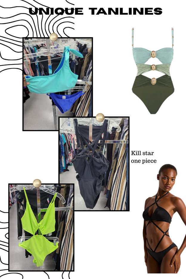 Cut-out swimsuits