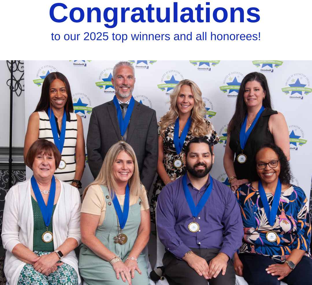 A group photo of the 2025 Employees of Distinction Winners