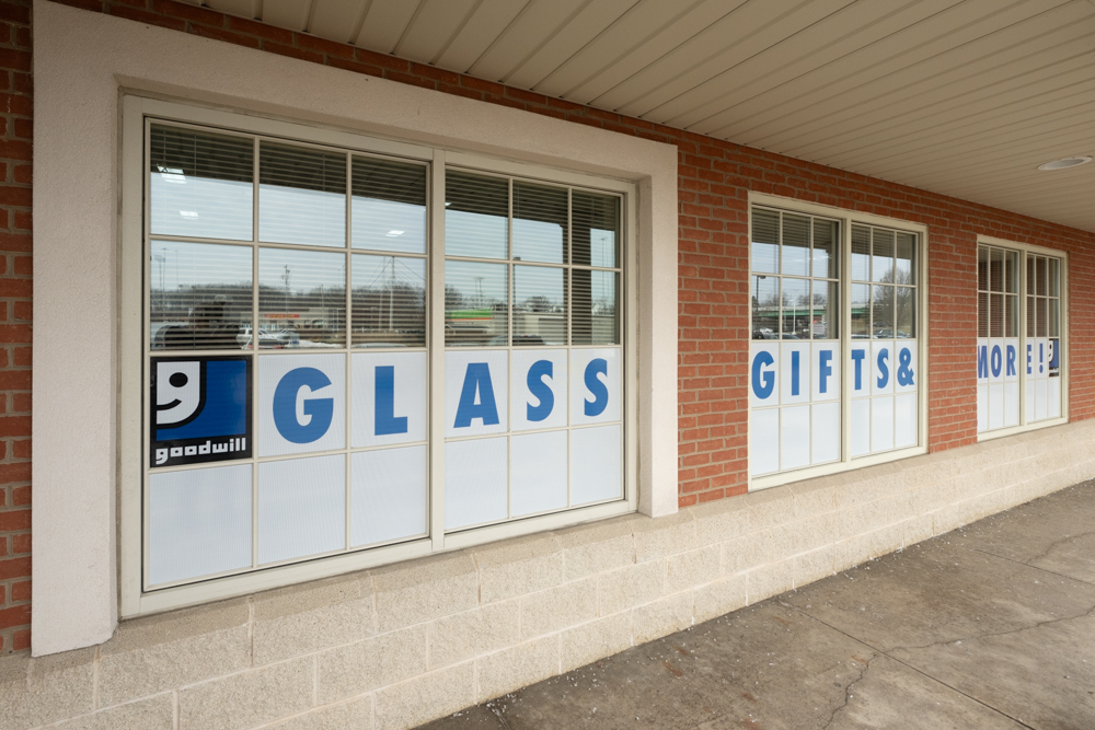 Outside of Glass Gifts & More.