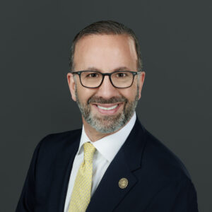 Photo of The University of Akron's 19th President R.J. Nemer