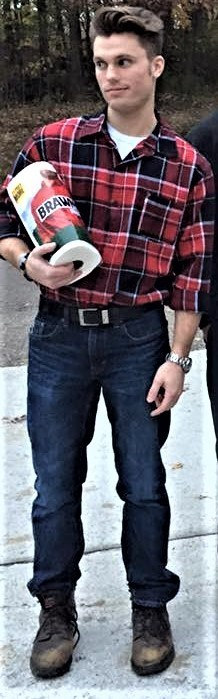 brawny paper towels costume