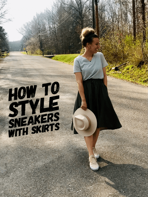 How to Style Sneakers with Dresses and Skirts - Goodwill Akron