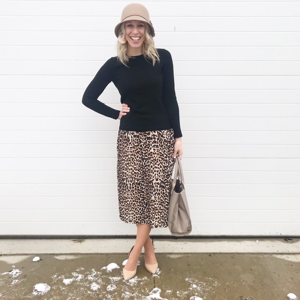 How To Style a Pleated Skirt - Goodwill Akron